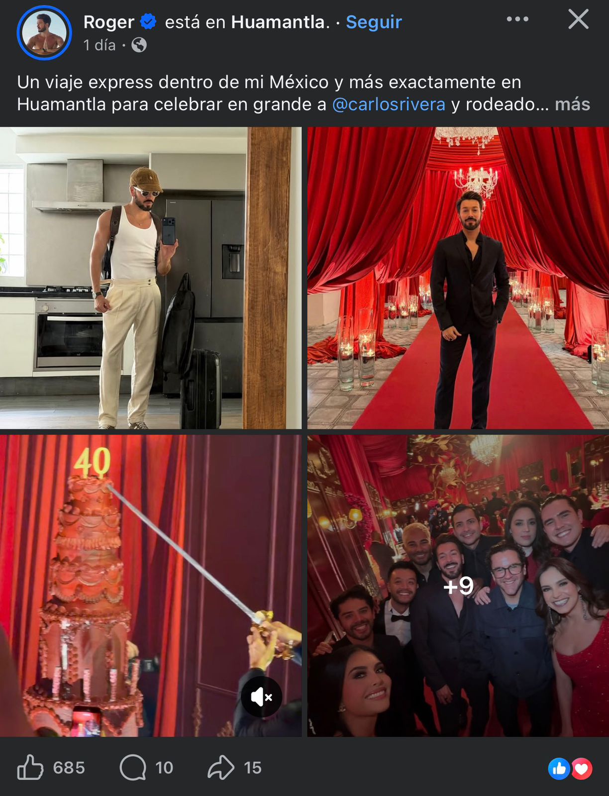 Huamantla, epicentro de visita y proyección nacional durante el cumpleaños de Carlos Rivera